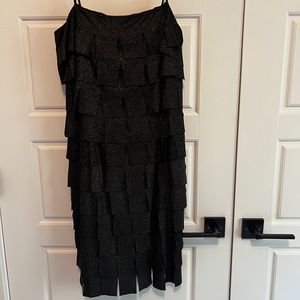 Black shimmer Dress
